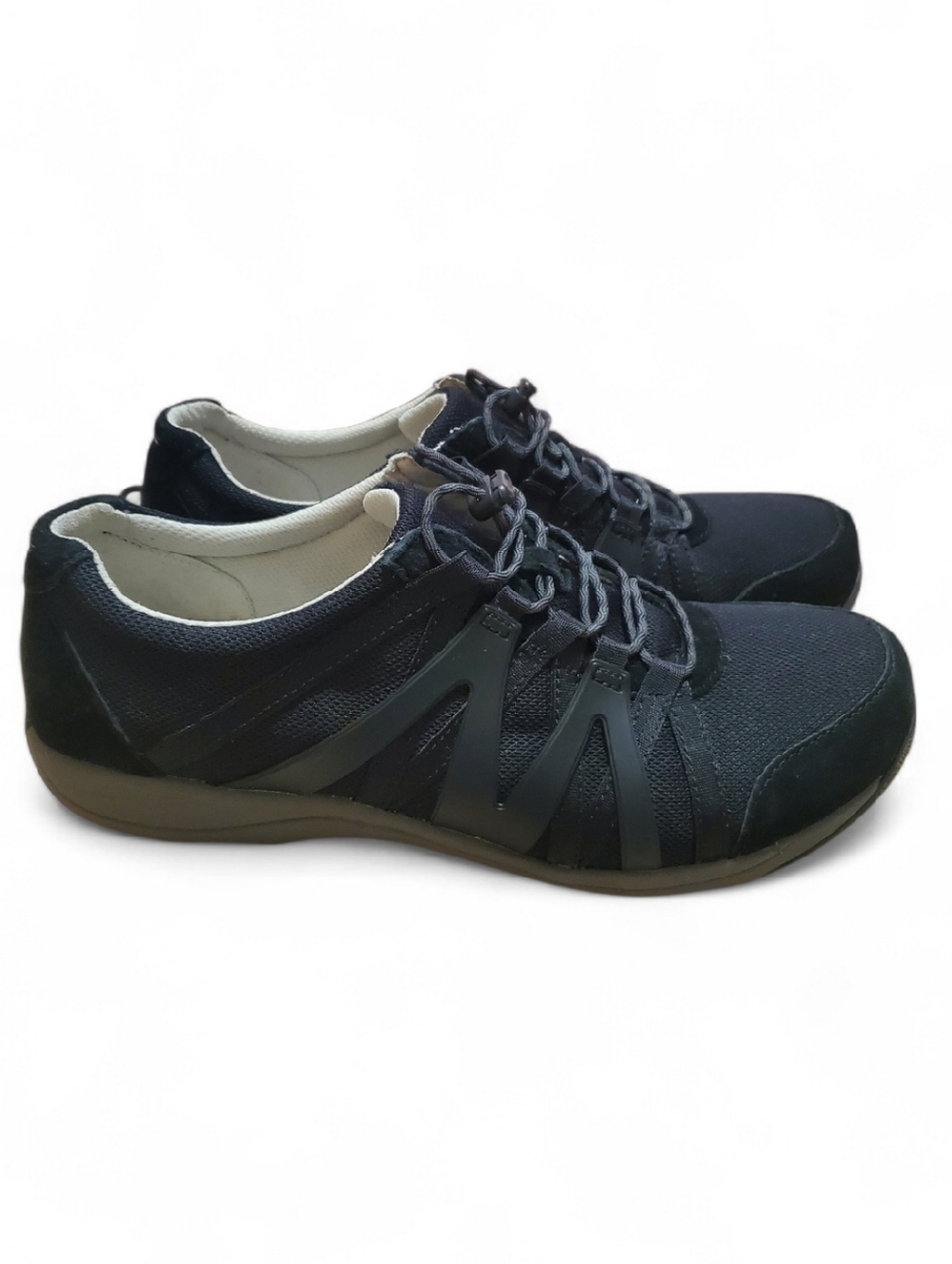 Dansko Henriette Womens Sneaker Black EU 42 Wide 11.5-12 US Mesh Walking Shoes